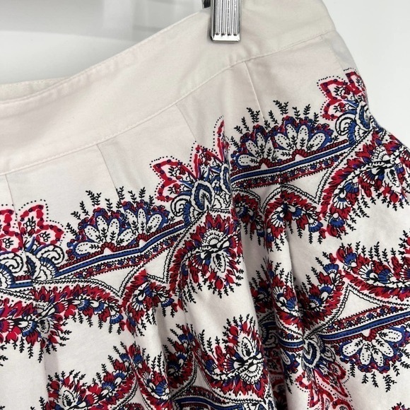 Talbots Woman Plus Size 16W Pleated Skirt Boho Summer - Picture 2 of 8